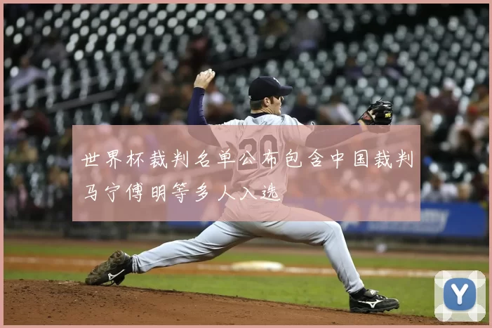 世界杯裁判名单公布包含中国裁判马宁傅明等多人入选